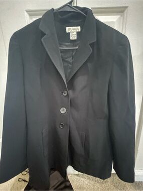 Ann Taylor Black Three-Button Women's Blazer